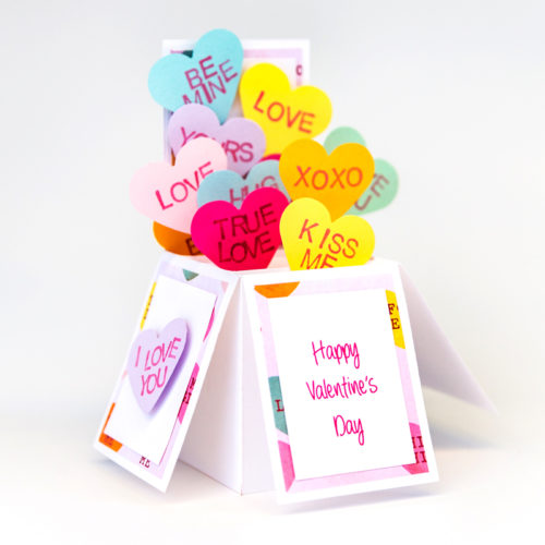 Valentine's Day Pop Up Card Clearance Sale