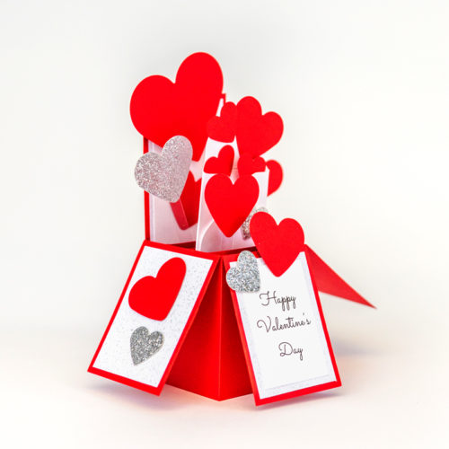 Sending Lots of Love Pop Up Valentine's Day Card