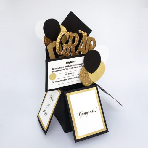 Graduation Pop Up Card