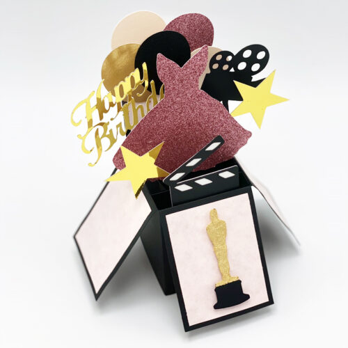 Hollywood Glam Pop Up Card