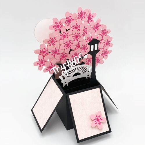 Cherry Blossom Pop Up Card