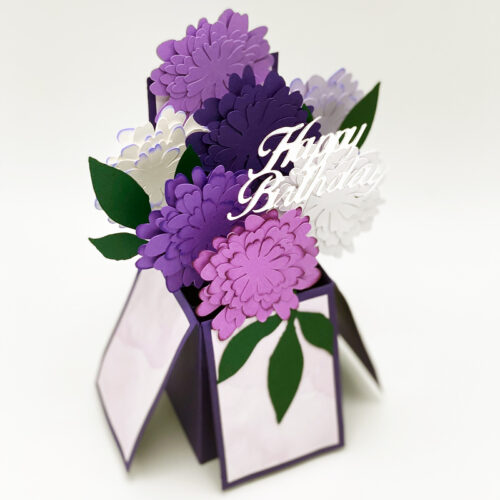 Carnation Pop Up Card 